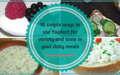 10 simple ways to use Yoghurt for variety and taste in your daily meals